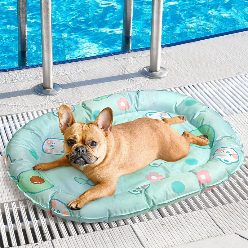 Pawz Pet Cooling Mat Dog Cat Gel Non-Toxic Bed Pillow Self-cool Summer Ice Pad M
