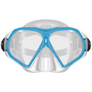 Mirage Tropic Twin Lens Adult Diving and Snorkelling Mask (Blue)