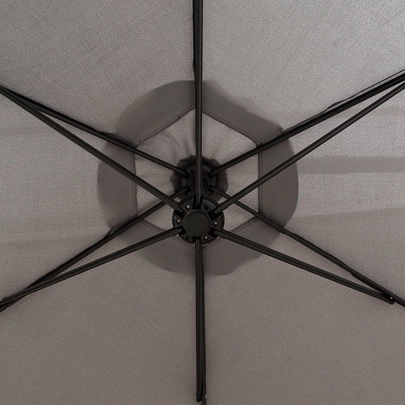 Mountview 3m Cantilever Umbrella Outdoor Umbrellas Beach Garden Patio Base Stand