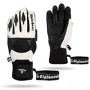 Professional Ski Gloves - Waterproof Goatskin Leather