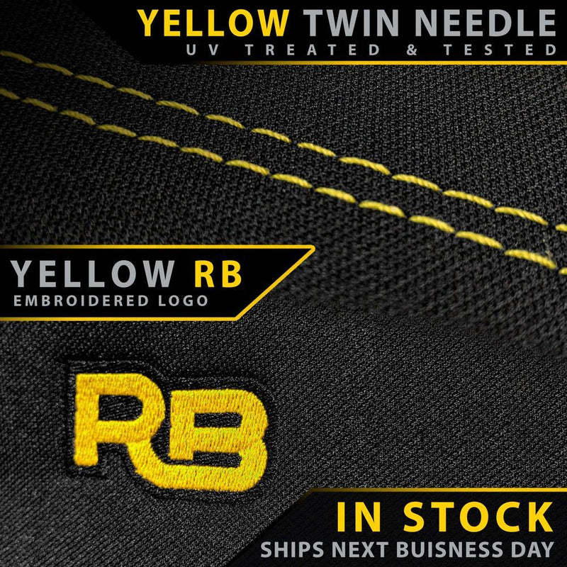 Toyota Hilux 8th Gen Retro Premium 2x Front Seat Covers (In Stock)