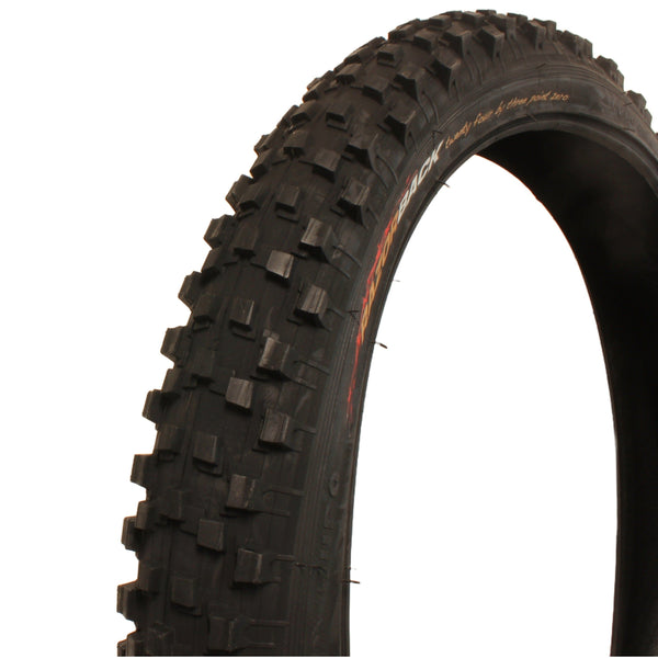 Duro 24" x 3.0 Razorback Dark Sidewall E-Bike Fat Bike Tyre
