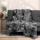 Dreamz Throw Blanket Luxury Tie-dyed Faux Fur 500GSM Bed Sofa Thick152x203cm