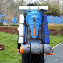70L Camping Backpack Tear-Resistant Rucksack Blue