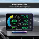 XS HUDGauge–Multi-Function OBD+GPS Car Instrument Black