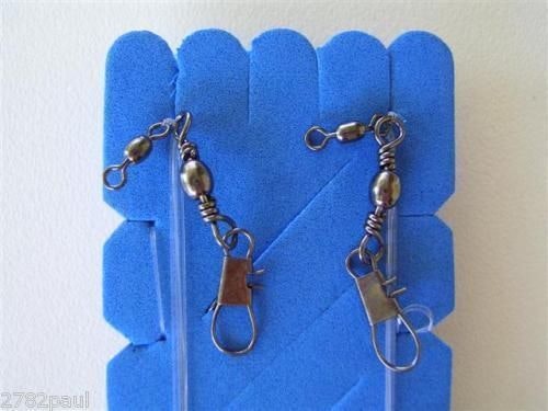 3 x Packets of Mustad Size 2 Fine Worm 2 Hook Whiting Fishing Rigs