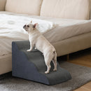 Pawz 4 Steps Pet Stairs for Bed Sofa Dog Ramp High Density Foam Non-Slip Ladder