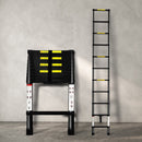 Traderight Multipurpose Ladder Telescopic Aluminium Extension Single-side 3.2m
