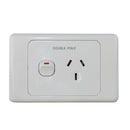 240V 15 AMP Single Power Point Double Pole