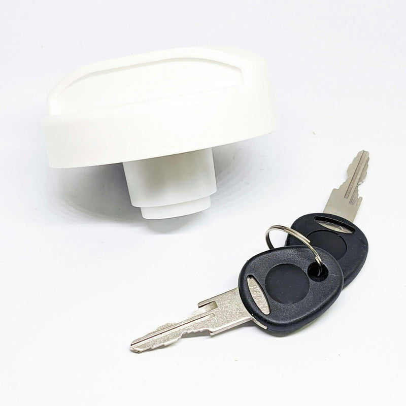 Spare Cap & Keys White for Lockable Water Filler