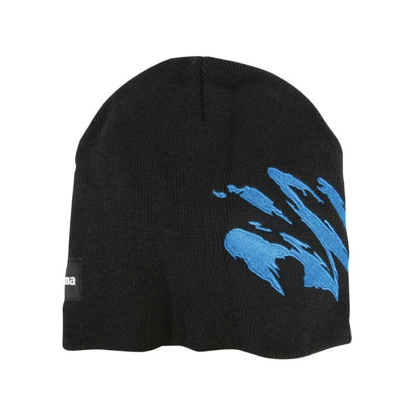 Okuma Motif Soft Black Beanie - 100% Acrylic