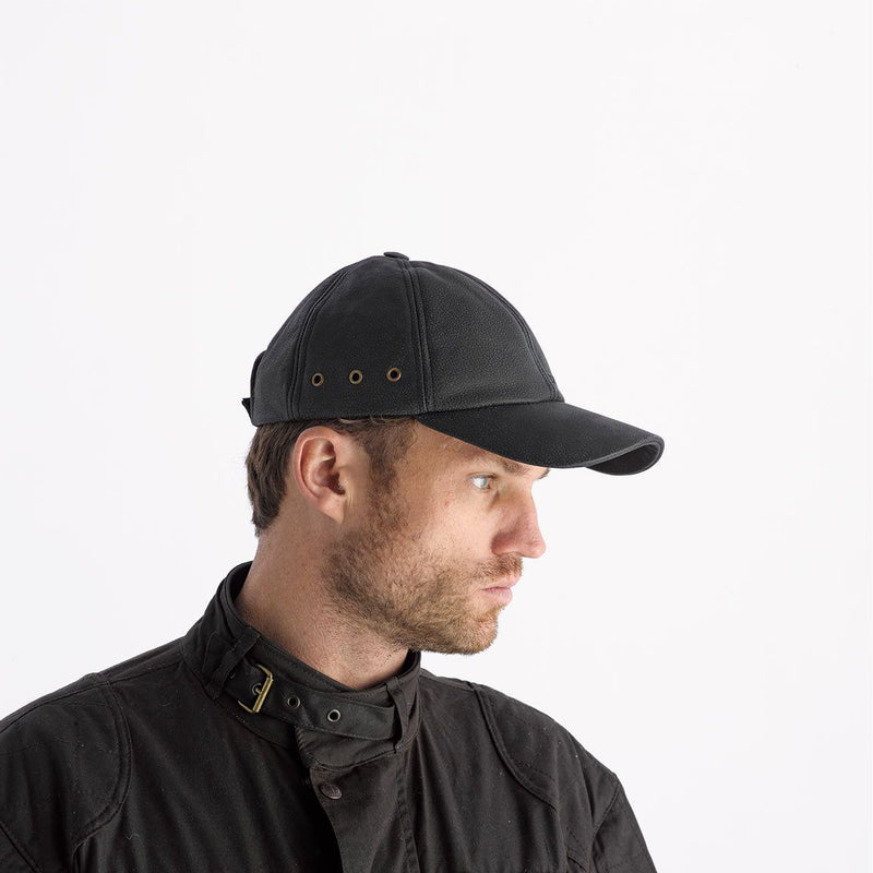 Didgeridoonas Black Buffalo Leather Unisex Baseball Cap