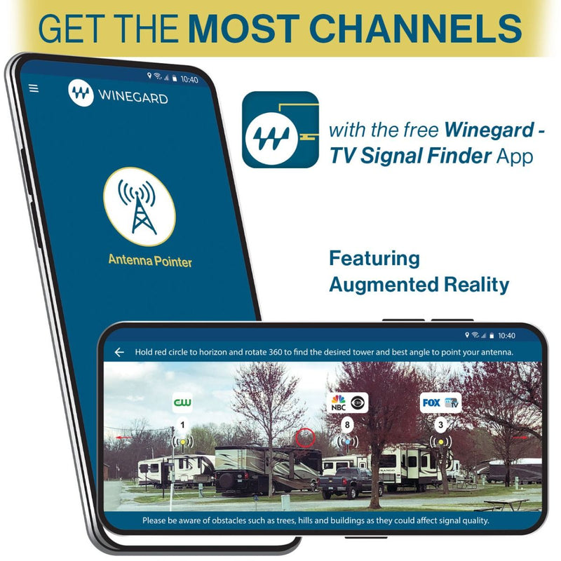 Winegard Sensar III HDTV Antenna (RV-3095) - Complete Kit