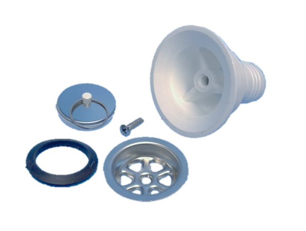 SMEV Plug & Waste Kit Straight 25mm