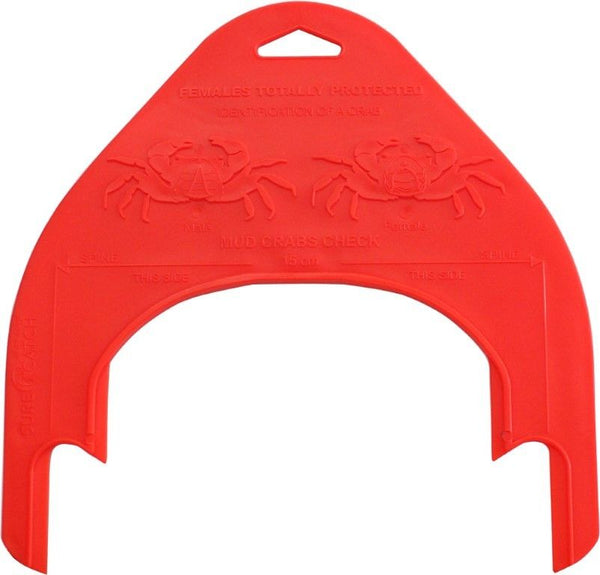 Surecatch Crab Measure For Muddies & Sandies-New Crab Ruler/Gauge