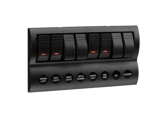 8-Way LED Switch Panel (Narva) 63196