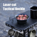 Camping Tactical Folding Stool Pony Seat Black