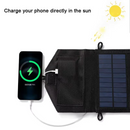 Foldable Solar Panel Charger with 20W/h Portable USB