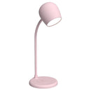 Kreafunk Ellie Lamp W/ Qi Charger And Bluetooth Speaker - Dusty Rose