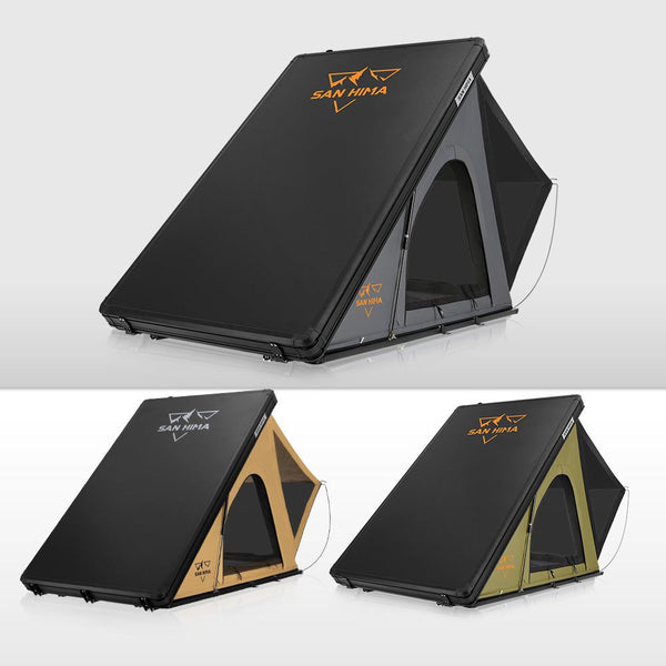 San Hima Kalbarri Lite Roof Top Tent Hardshell With Ladder Camping 4WD