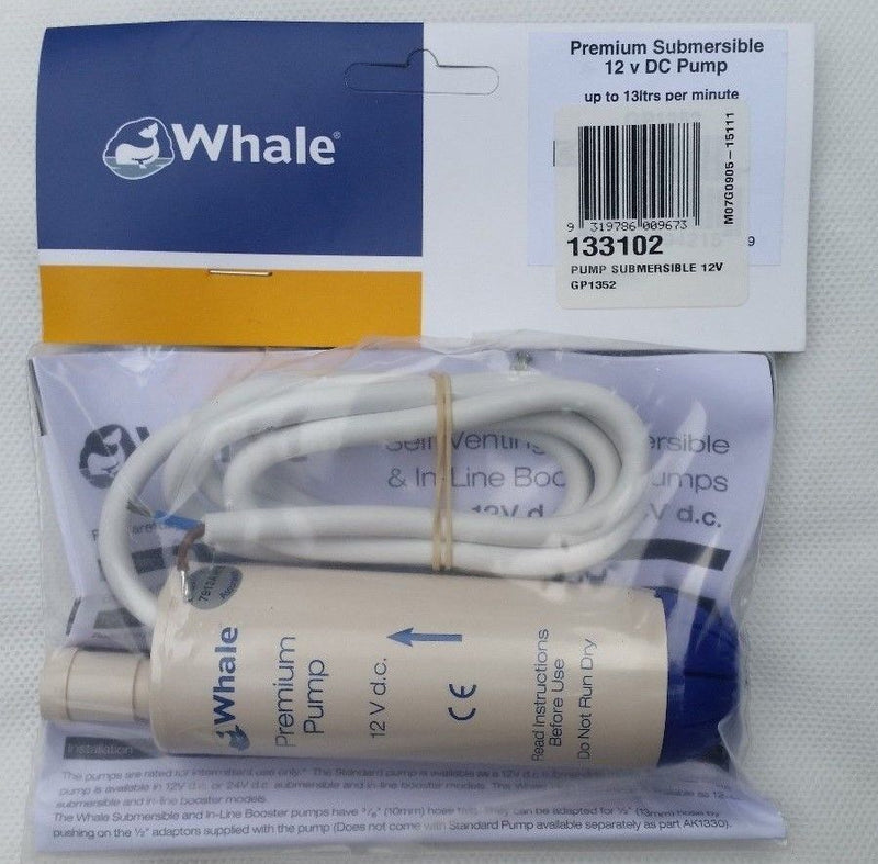 Whale Premium Submersible Pump 133102 GP1352