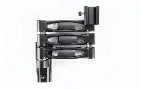 Triple arm LCD TV bracket with 2 mounting brackets
