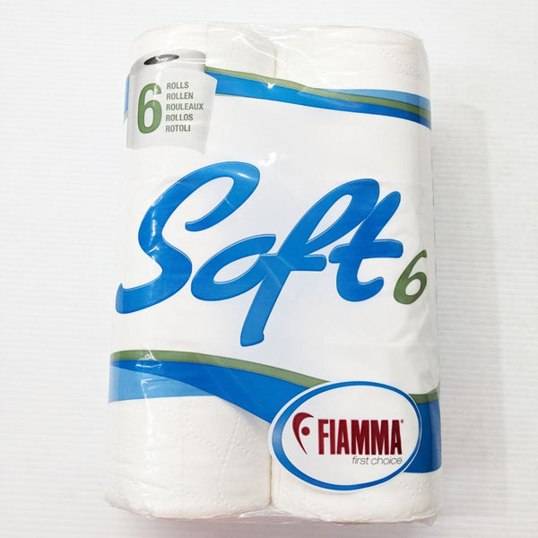 Fiamma Soft 6 Toilet Paper Rolls - 6 Pack