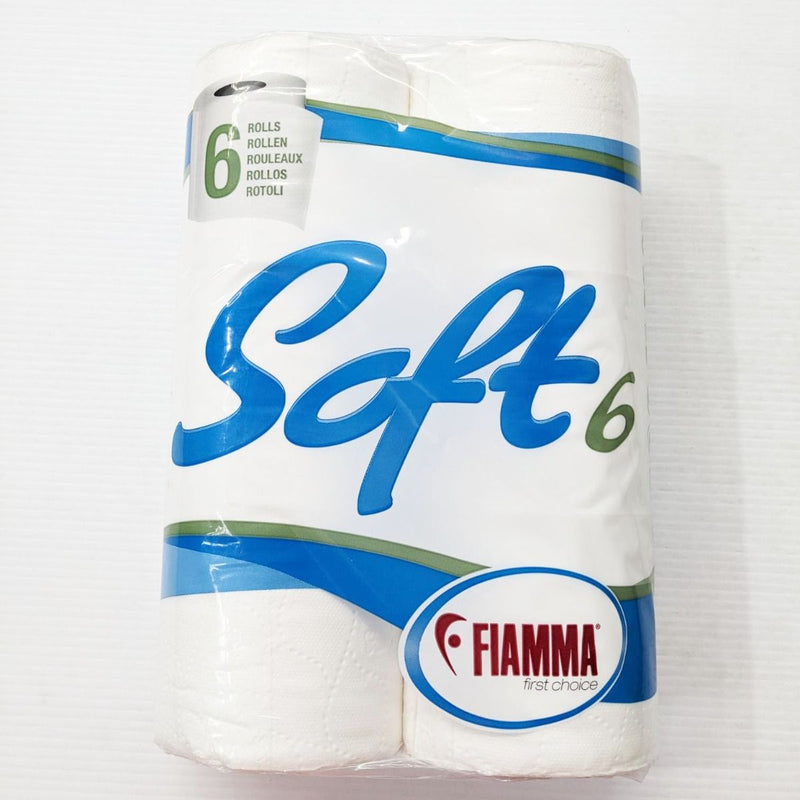 Fiamma Soft 6 Toilet Paper Rolls - 6 Pack