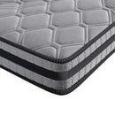 Dreamz Spring Mattress Bed Pocket Egg Crate Foam Medium Firm Single Size 22cm