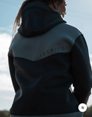 Jet Pilot Ladies Flight Tour Coat Charcoal