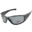 Dirty Dog Ridge Satin Black/Grey Polarised Men's Sports Sunglasses