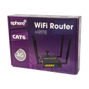 SPHERE CAT6 4G WiFi Router with GPS