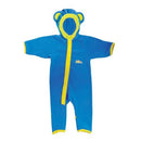 XTM Baby Toddler Panda Blue Onesie Microfleece Suit Size 0 - 1