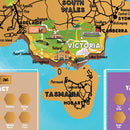 Little Explorers Australia - Scratch Off Map