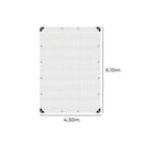 Manan Tarp Tarpaulin 200GSM Camping Heavy Duty Tent Waterproof Cover 4.3mx6.1m
