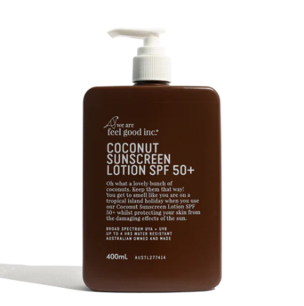 COCONUT SUNSCREEN LOTION SPF50+ 400ML