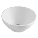 White Round Ceramic Bathroom Basin