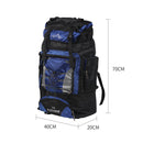 Slimbridge Military Backpack Tactical Hiking Camping Bag Rucksack Outdoor 80L