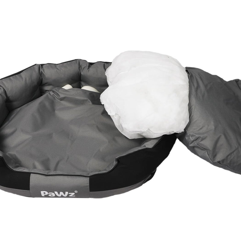 Pawz Waterproof Pet Dog Calming Bed Memory Foam Orthopaedic Removable Washable M
