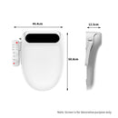Traderight Group  Electric Bidet Toilet Seat Cover Bathroom Washlet Spray Water Auto Smart Wash
