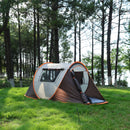 4-Person Automatic Pop-Up Tent for Camping
