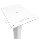 Kanto ST34W 34" Universal Bookshelf Speaker Floor Stand - White, Pair