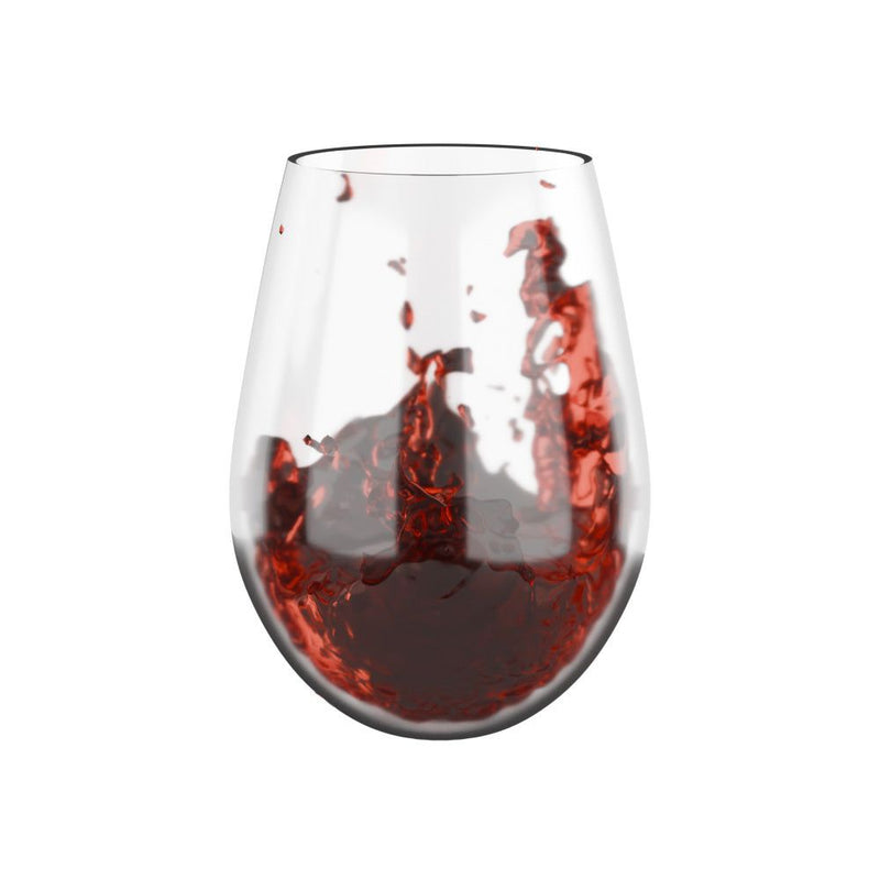 Tritan Stemless Wine Glasses 20oz - Set of 4