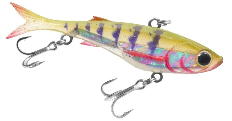 TT Lures Quake Slim 95mm Soft Vibe Fishing Lure Rigged with 4X Strong Trebles