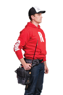 Rapala Urban Hip Pack - Fishing Bag with Twin Rod Holders and Tool Attachments