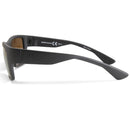 Jetpilot Dagger Matte Black/Brown Polarised Floating Sunglasses S20995