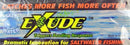8 Pack of Exude 2 Inch Cajun Crab Scented Soft Plastic Lures - Mangrove Red