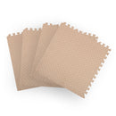 Bopeep EVA Foam Kids Play Mat Floor Kid Crawling Interlocking Home Beige 60x60