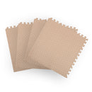 Bopeep EVA Foam Kids Play Mat Floor Kid Crawling Interlocking Home Beige 60x60