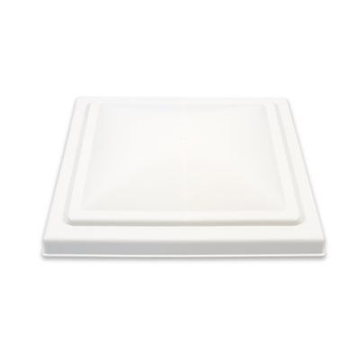 Camco 40155 Polypropylene Vent Lid - Ventline pre '08 / Elixir '94 up, White Bilingual